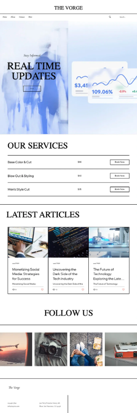 Tạo trang web với Wix