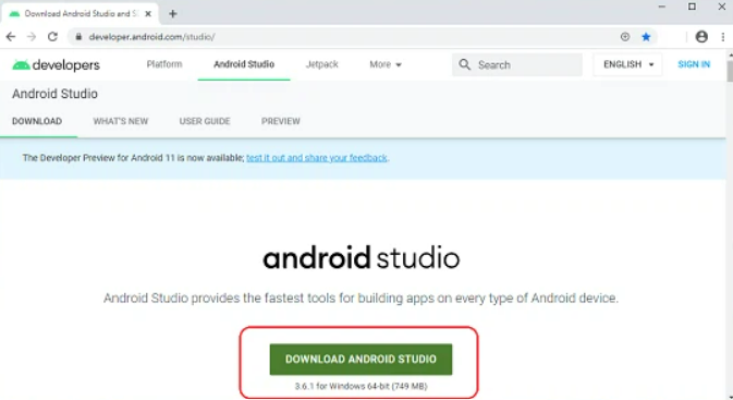 tải xuống android studio là gì