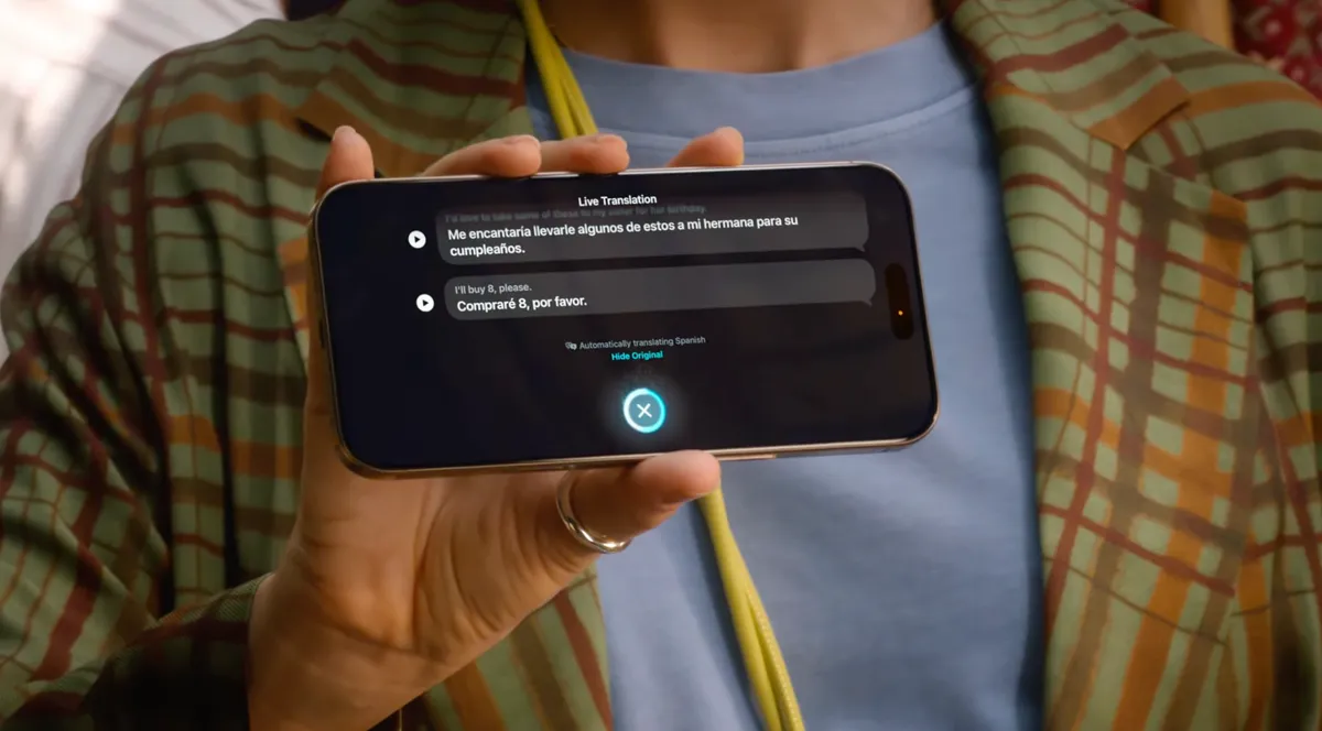 Tính năng Live Translation